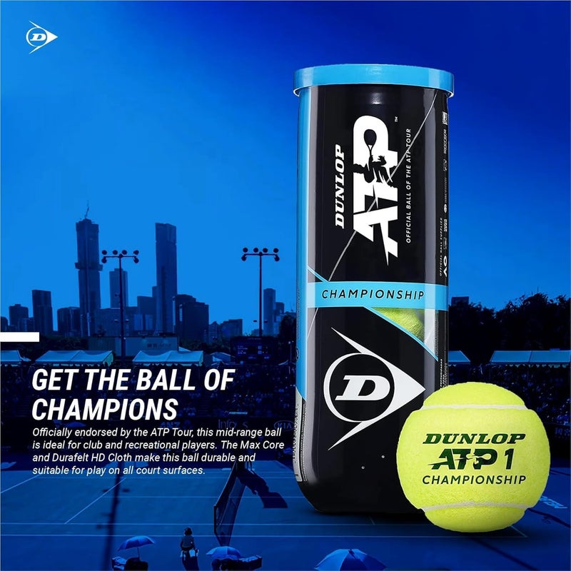 DUNLOP ATP Extra Duty Tennis Balls (Case) - Image 5